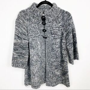 Hannah Grey Cardigan Sweater